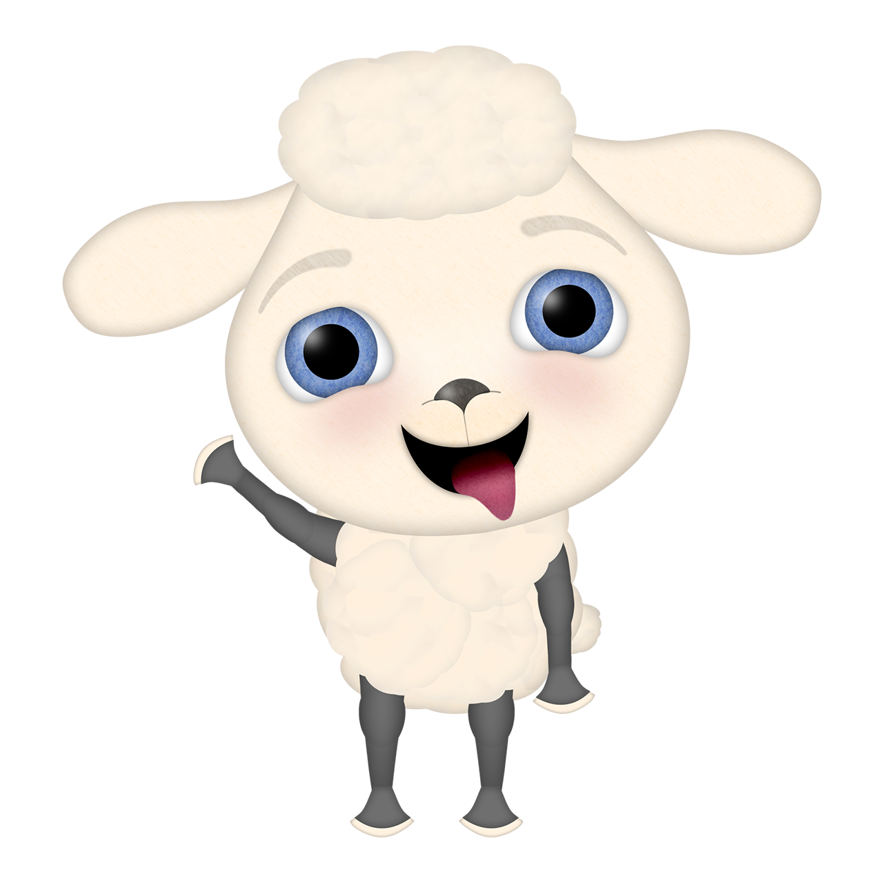 Sheep Mascot